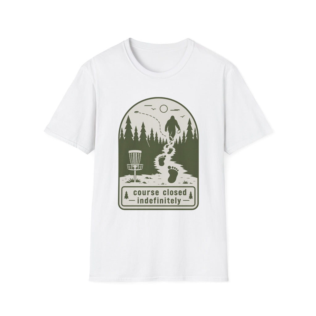 Course Closed Indefinitely Vintage Disc Golf T-Shirt