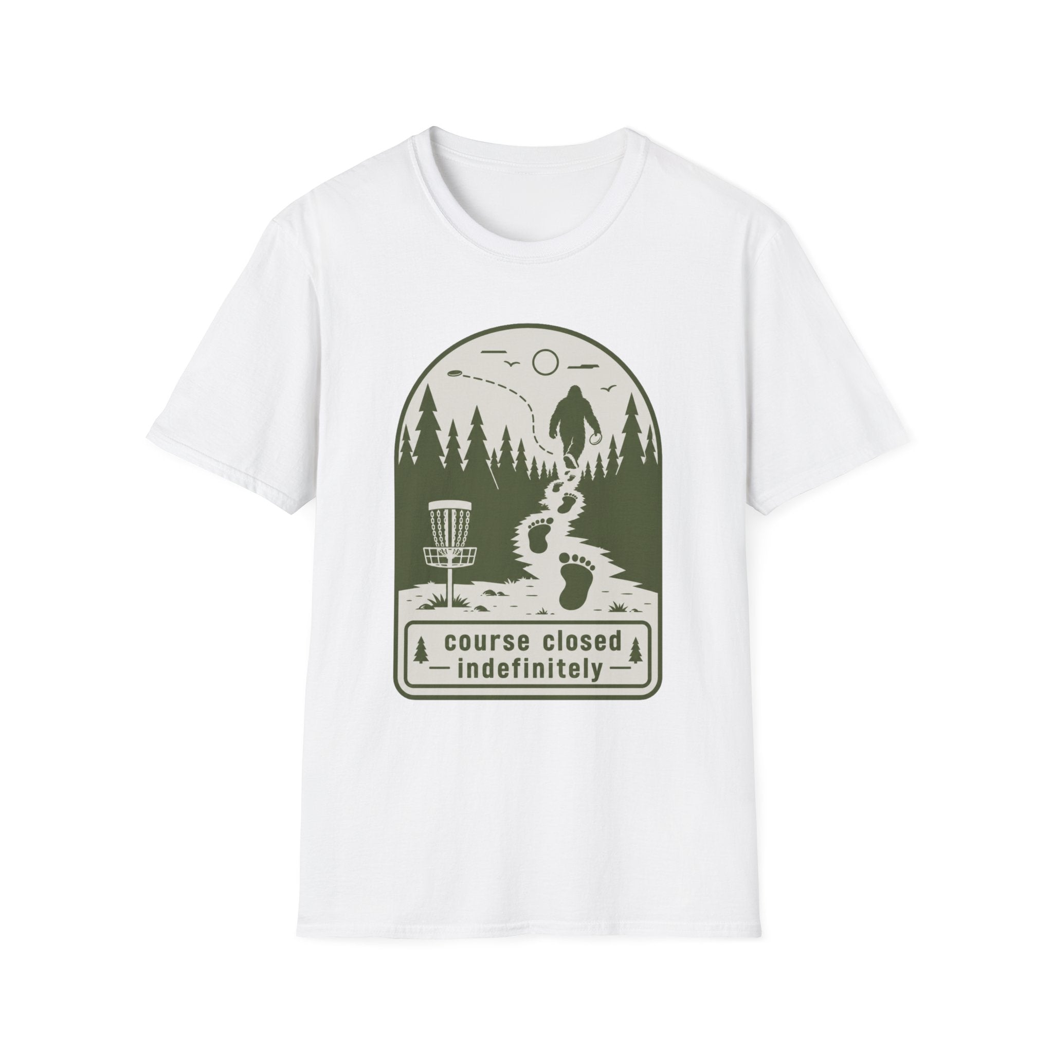 Course Closed Indefinitely Vintage Disc Golf T-Shirt