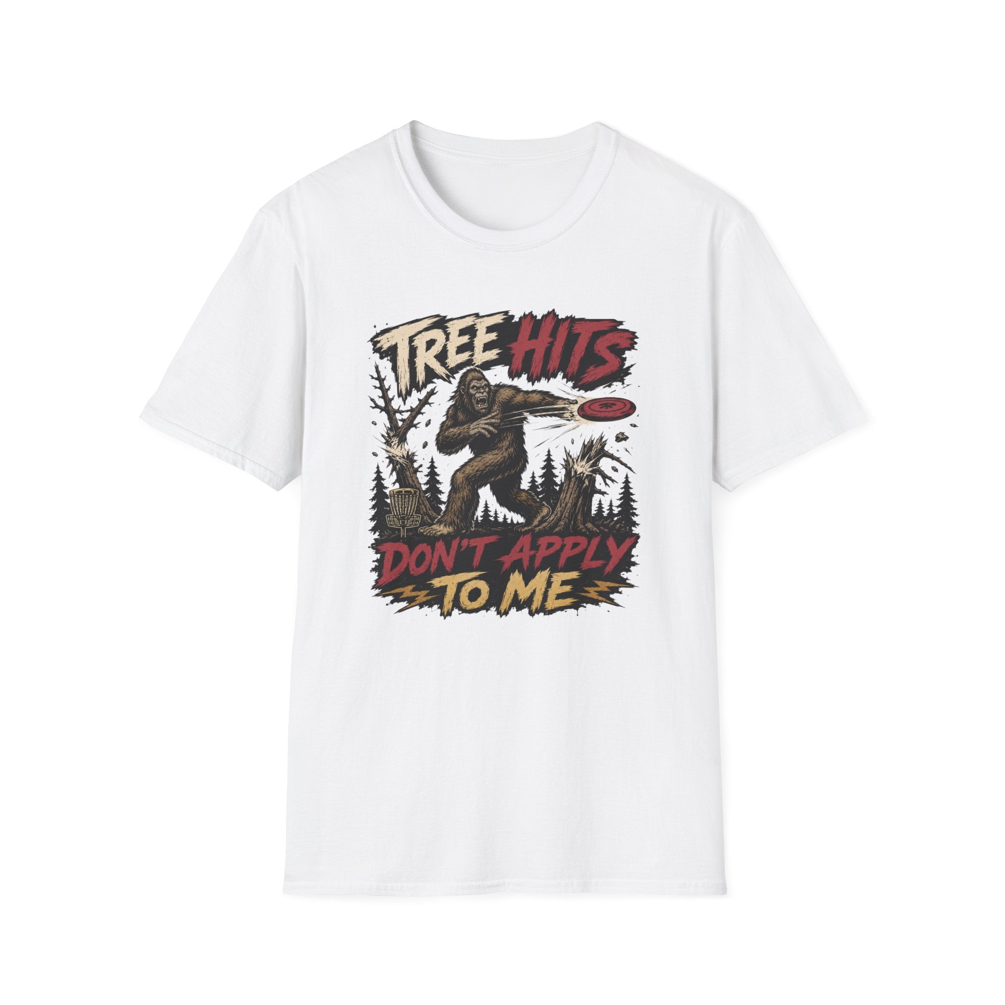 Tree Hits Don't Apply To Me Vintage Disc Golf T-Shirt