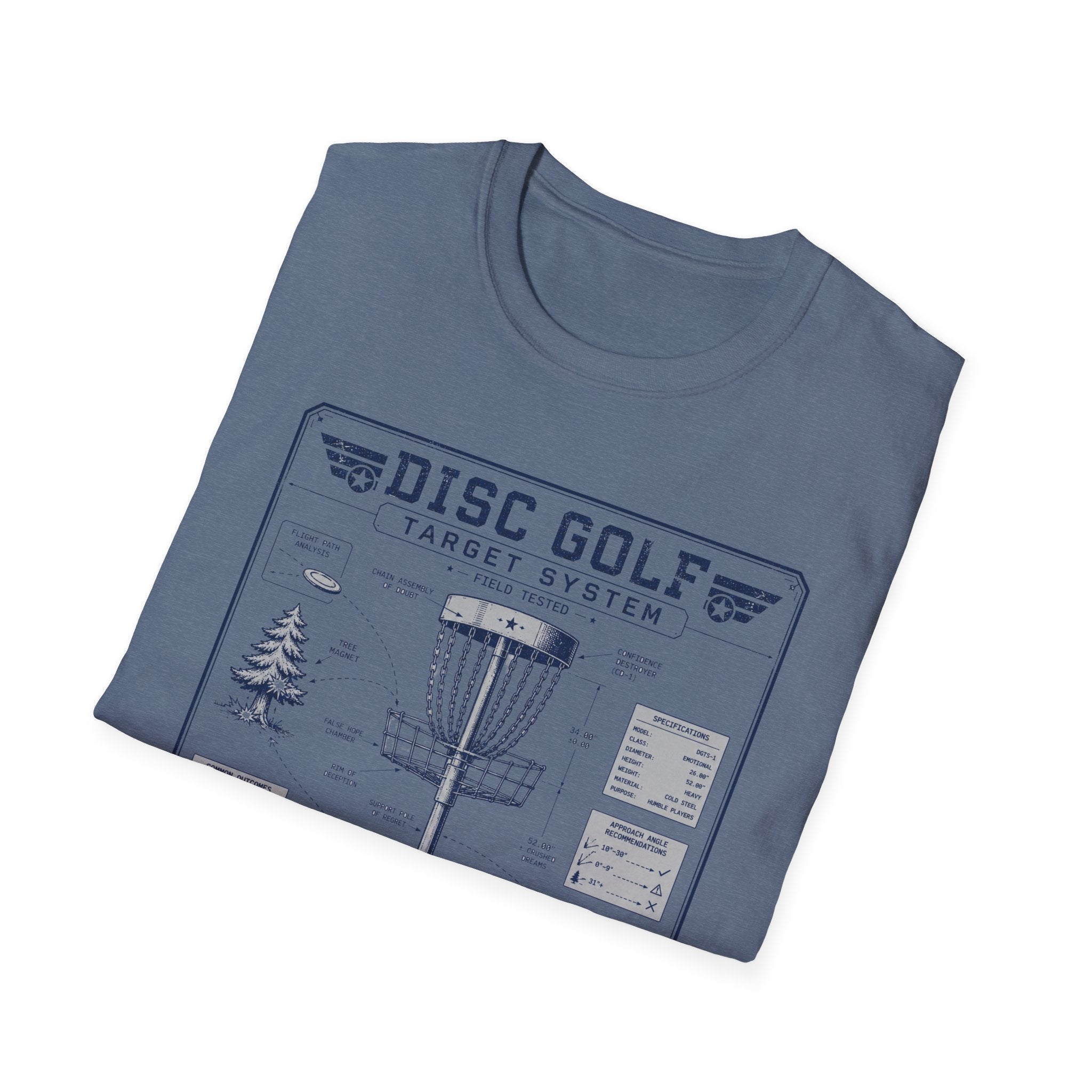 Disc Golf Target System Vintage Disc Golf T-Shirt