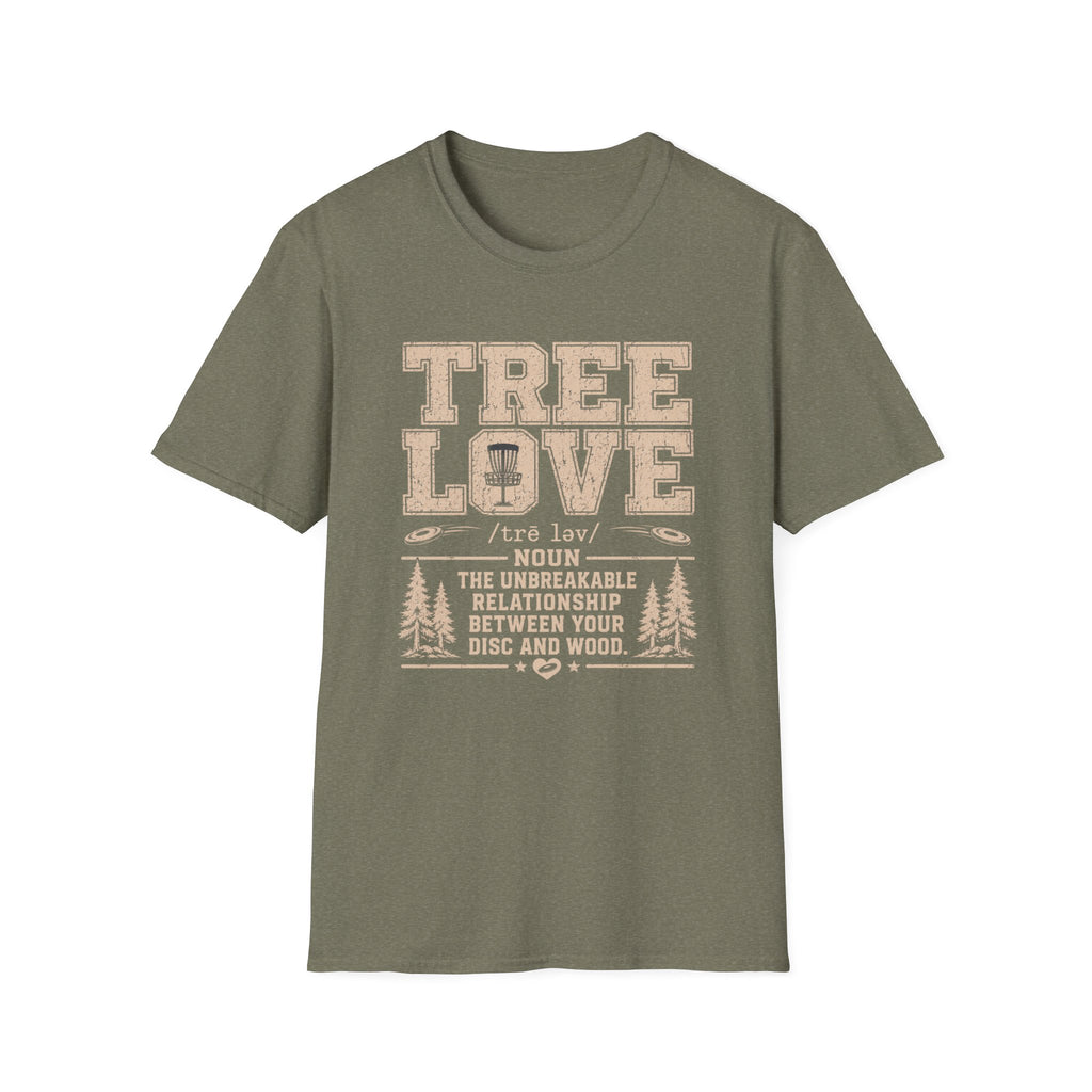 Tree Love Vintage Disc Golf T-Shirt