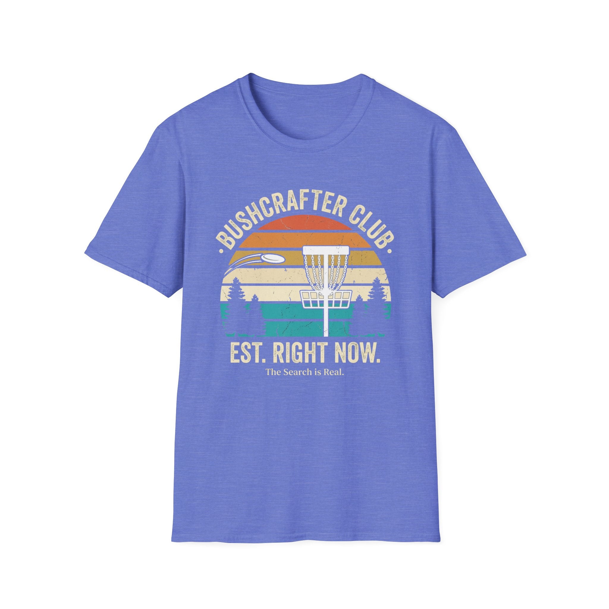 Bushcrafter Club Vintage Disc Golf T-Shirt