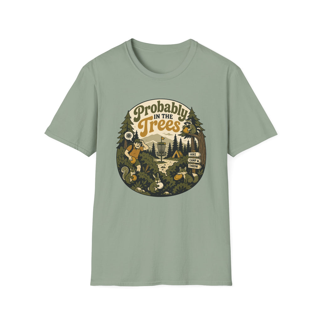 Probably in the Trees Vintage Disc Golf T-Shirt