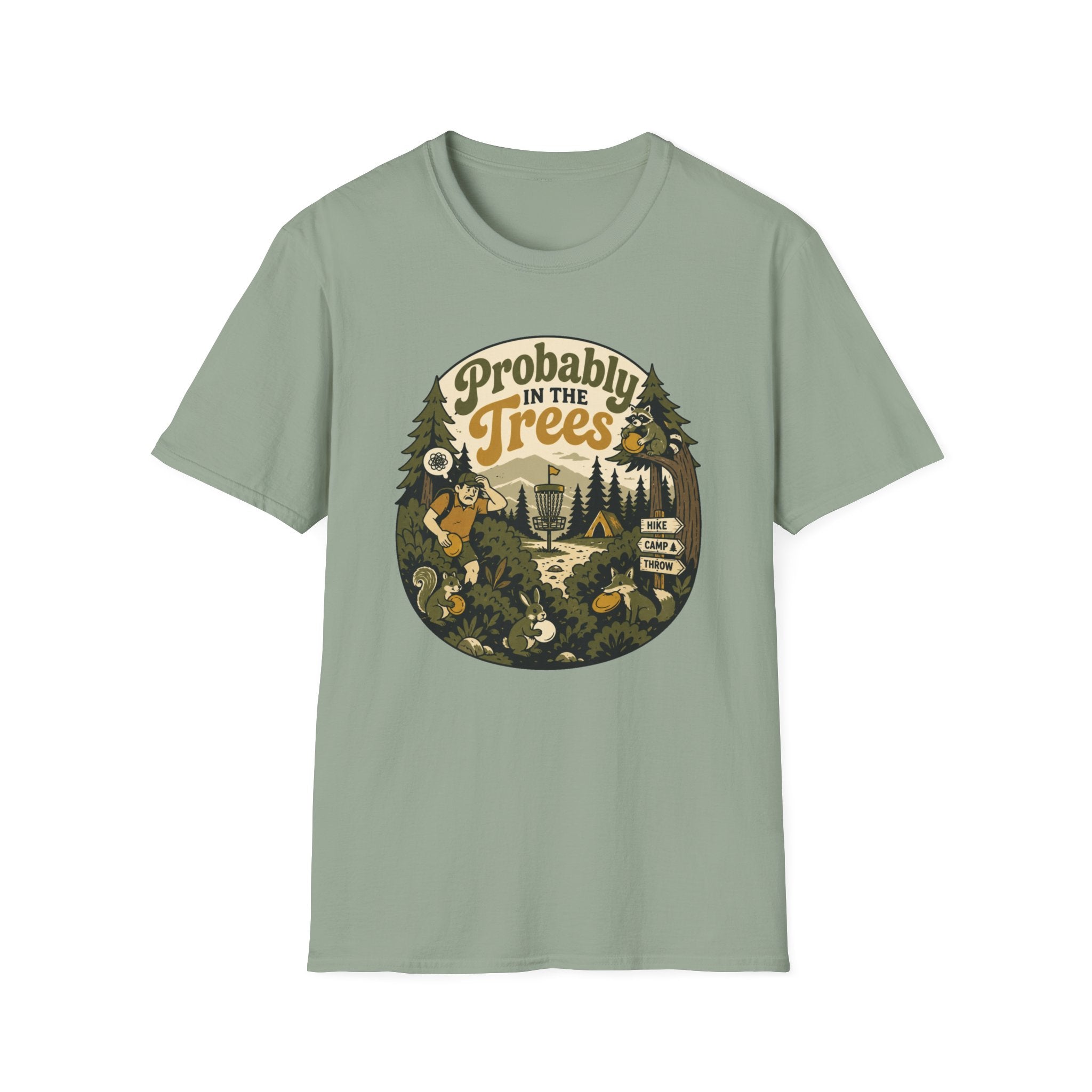 Probably in the Trees Vintage Disc Golf T-Shirt