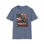 Red White and Birdies Vintage Disc Golf T-Shirt