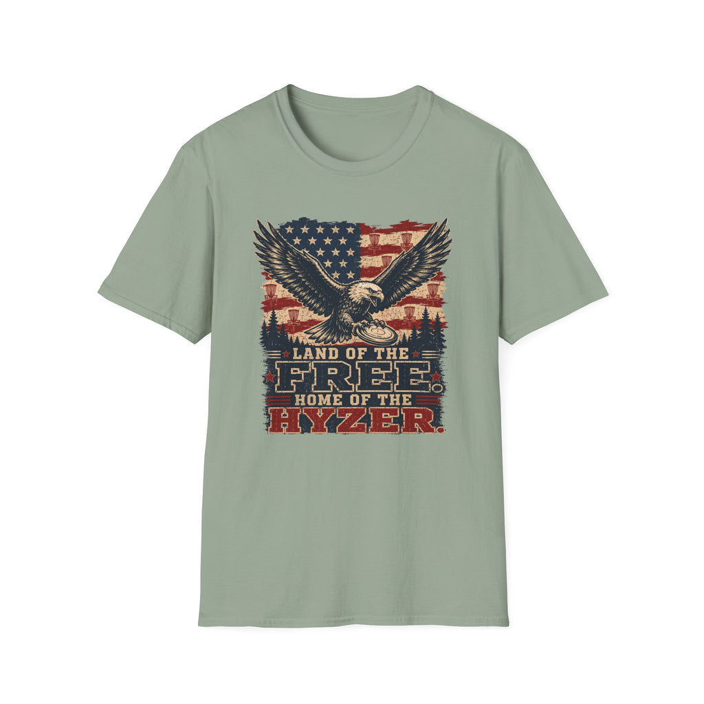 Land of the Free Vintage Disc Golf T-Shirt