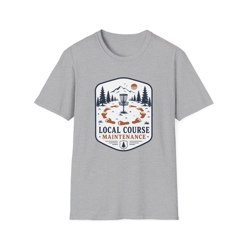 Local Course Maintenance Vintage Disc Golf T-Shirt