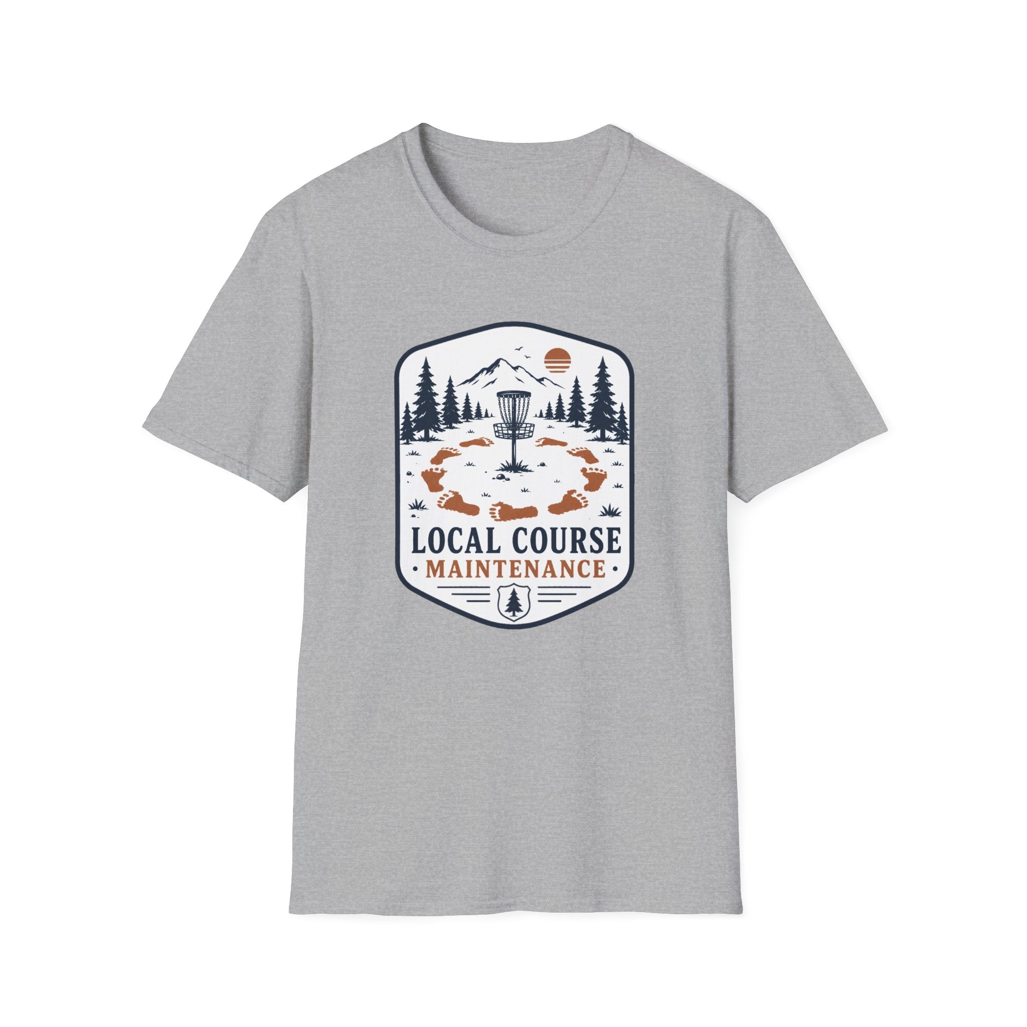 Local Course Maintenance Vintage Disc Golf T-Shirt