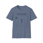 Precision Throwing System Vintage Disc Golf T-Shirt