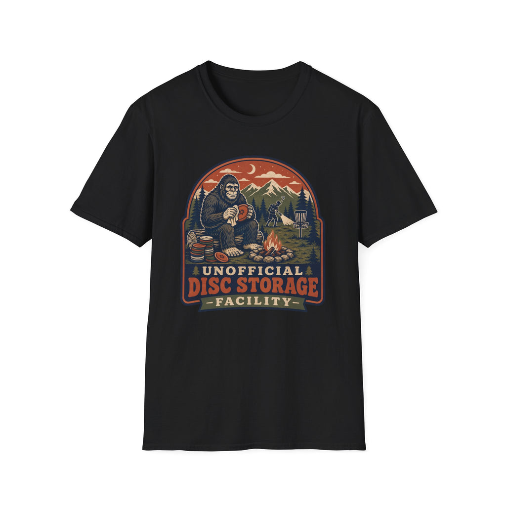 Unofficial Disc Storage Vintage Disc Golf T-Shirt