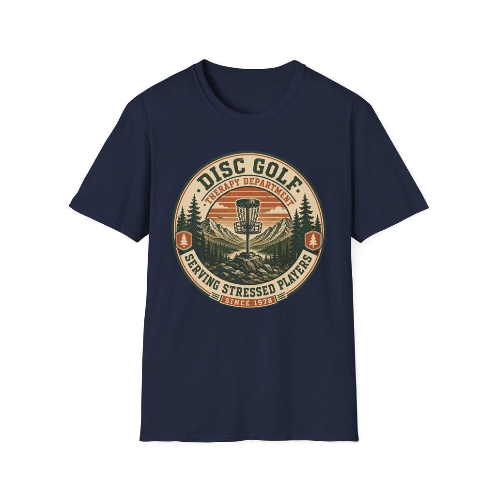 Disc Golf Therapy Department Vintage Disc Golf T-Shirt