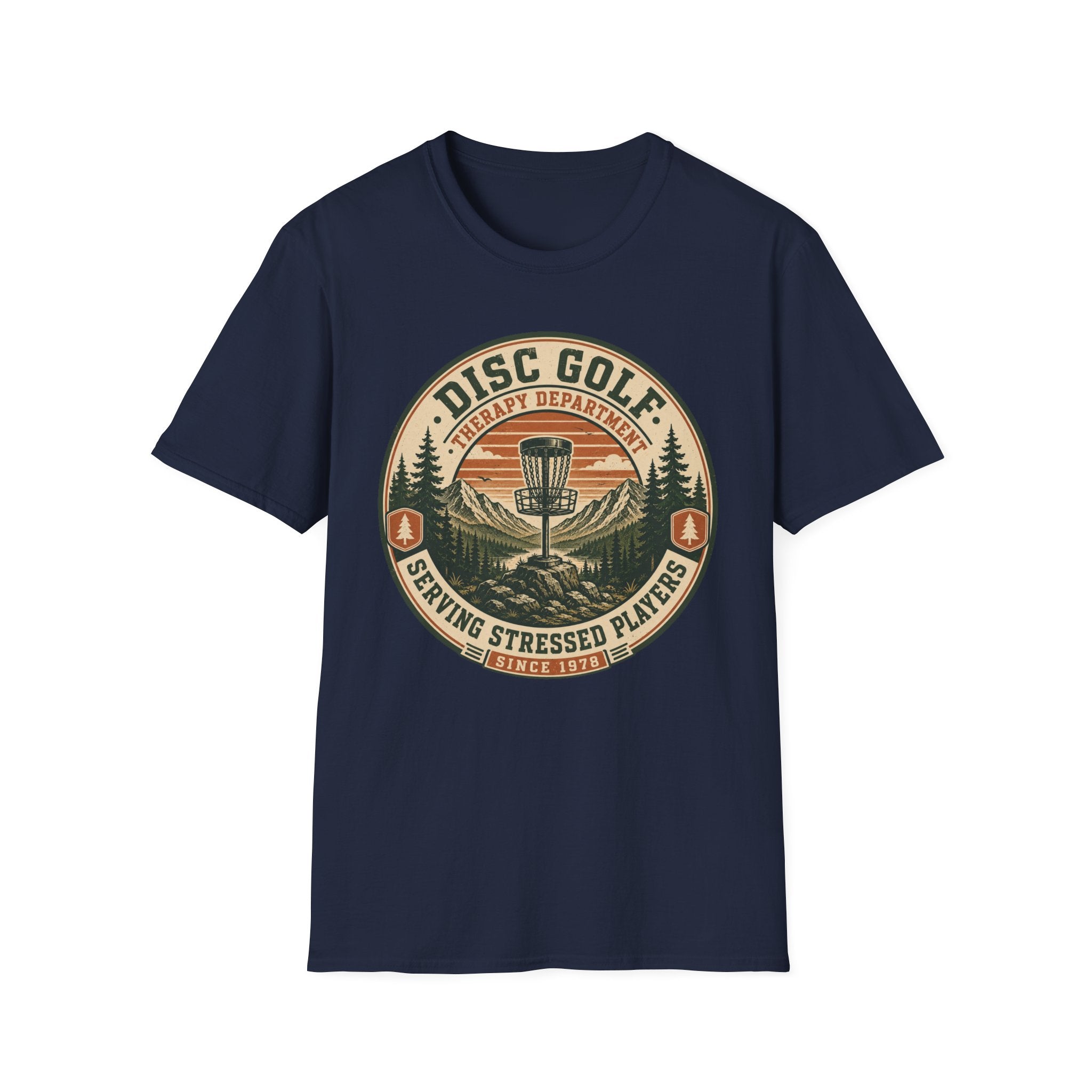 Disc Golf Therapy Department Vintage Disc Golf T-Shirt
