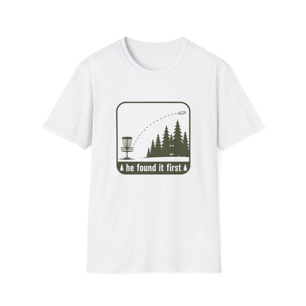 He Found It First Disc Golf T-Shirt