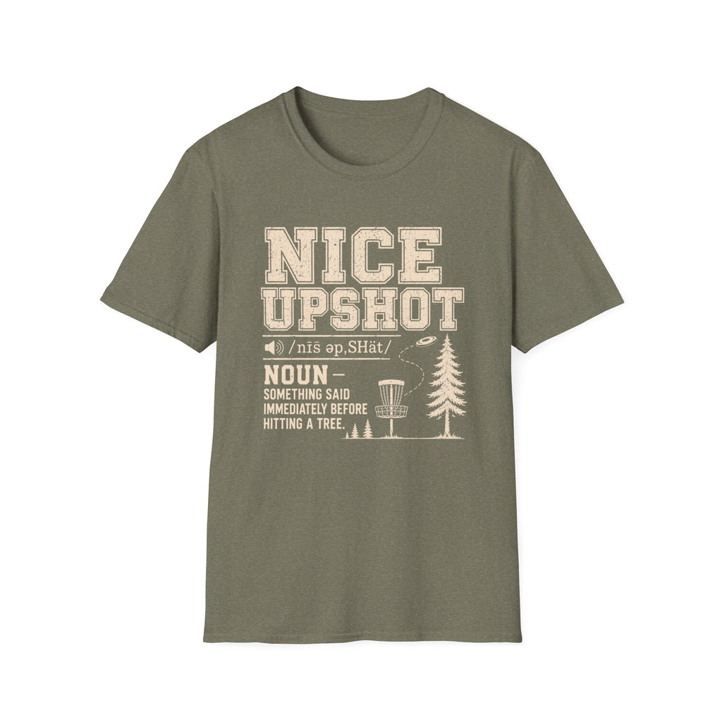 Nice Upshot Vintage Disc Golf T-Shirt