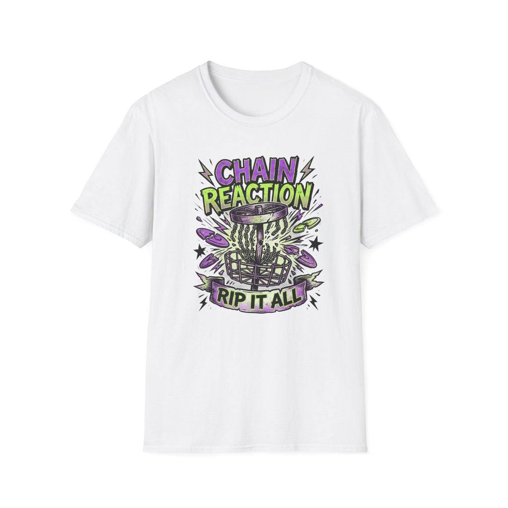 Chain Reaction Vintage Disc Golf T-Shirt