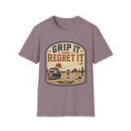 Grip It and Regret It Vintage Disc Golf T-Shirt