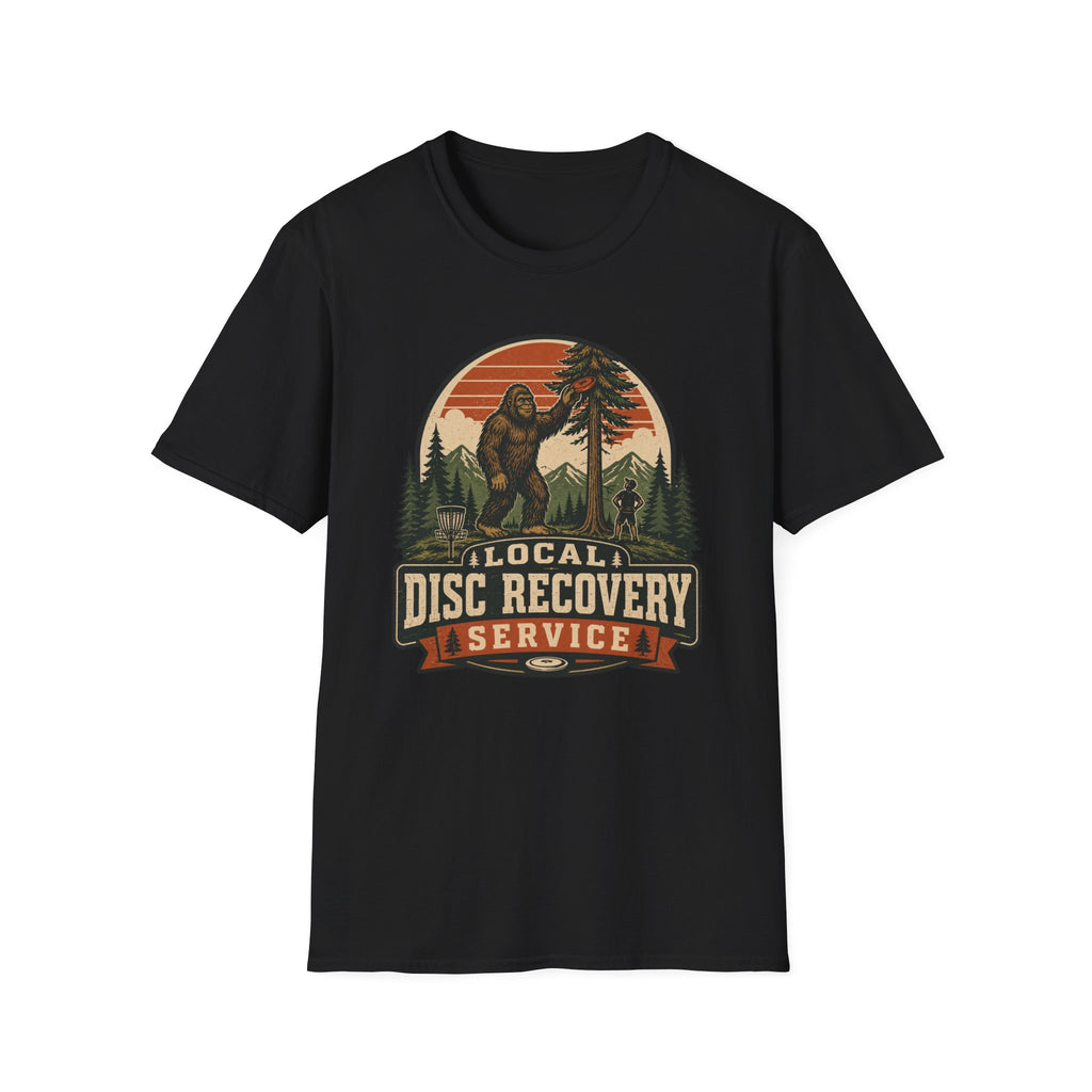 Local Disc Recovery Service Vintage Disc Golf T-Shirt
