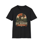 Local Disc Recovery Service Vintage Disc Golf T-Shirt