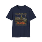 Forest Mode Hard Vintage Disc Golf T-Shirt