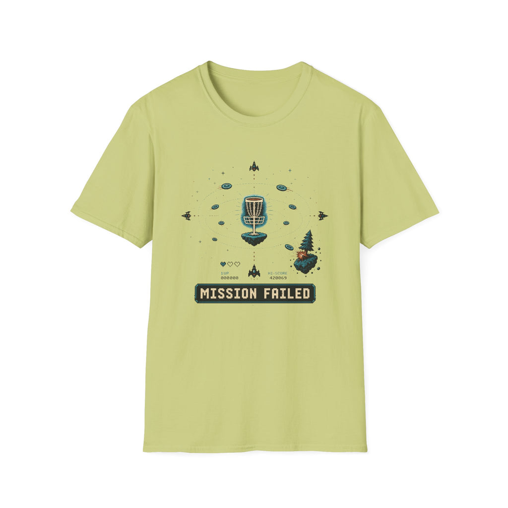 Mission Failed Vintage Disc Golf T-Shirt