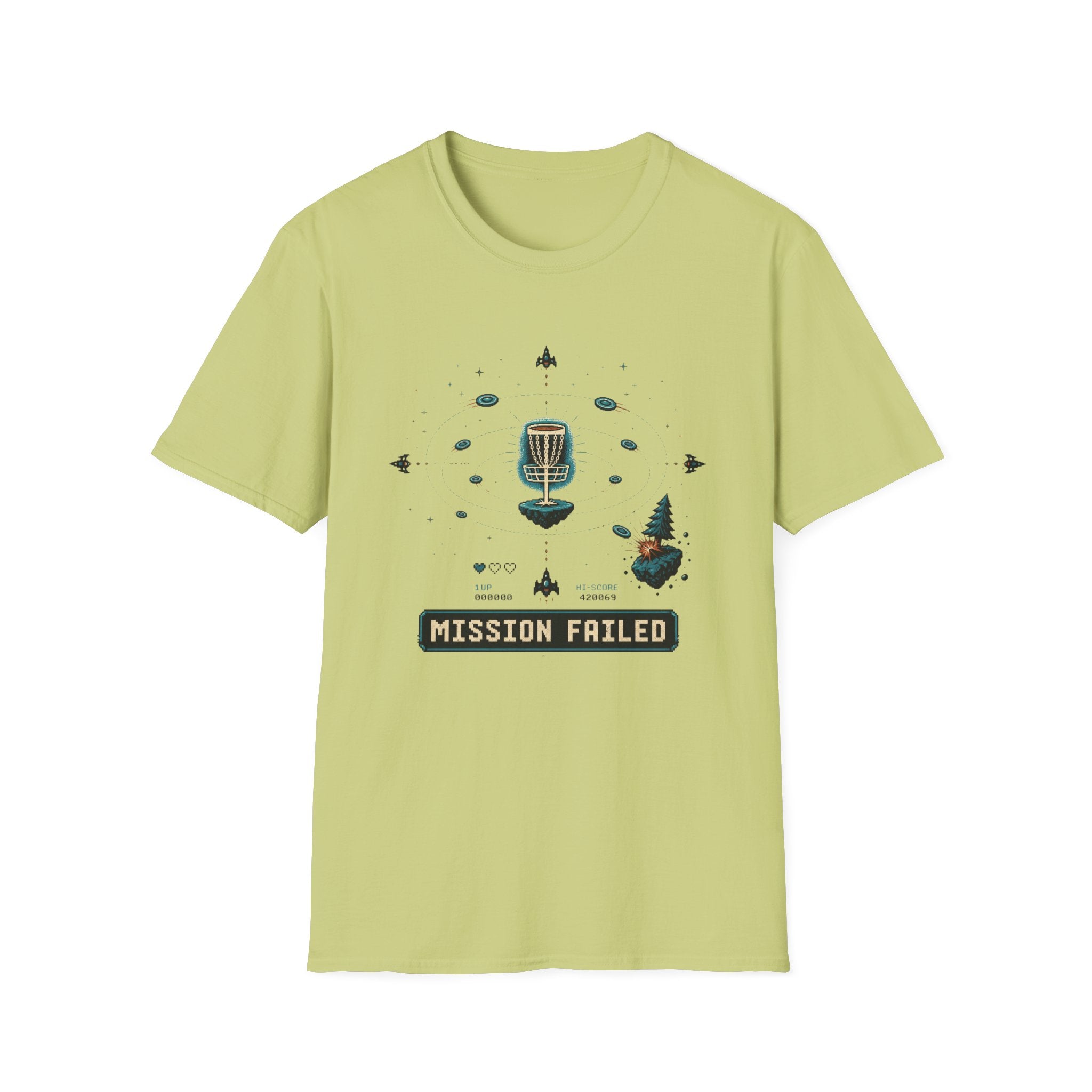 Mission Failed Vintage Disc Golf T-Shirt