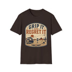 Grip It and Regret It Vintage Disc Golf T-Shirt