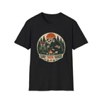 Camp, Throw, Vanish Vintage Disc Golf T-Shirt