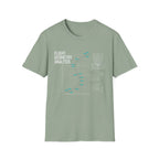 Flight Geometry Analysis Vintage Disc Golf T-Shirt