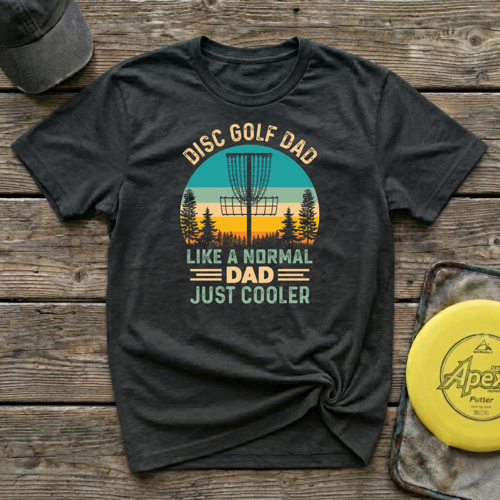 Disc Golf Dad Vintage Disc Golf T-Shirt