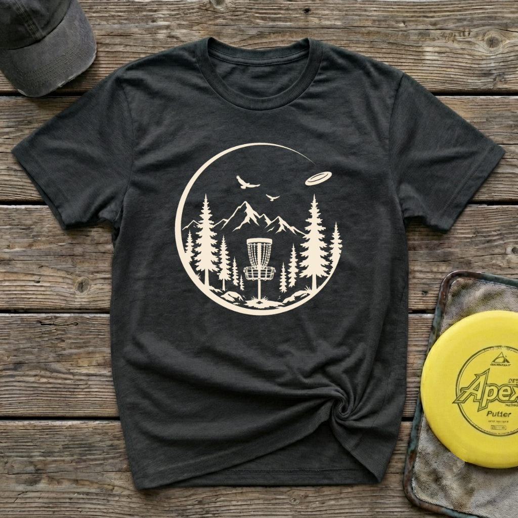 PNW Patch Vintage Disc Golf T-Shirt