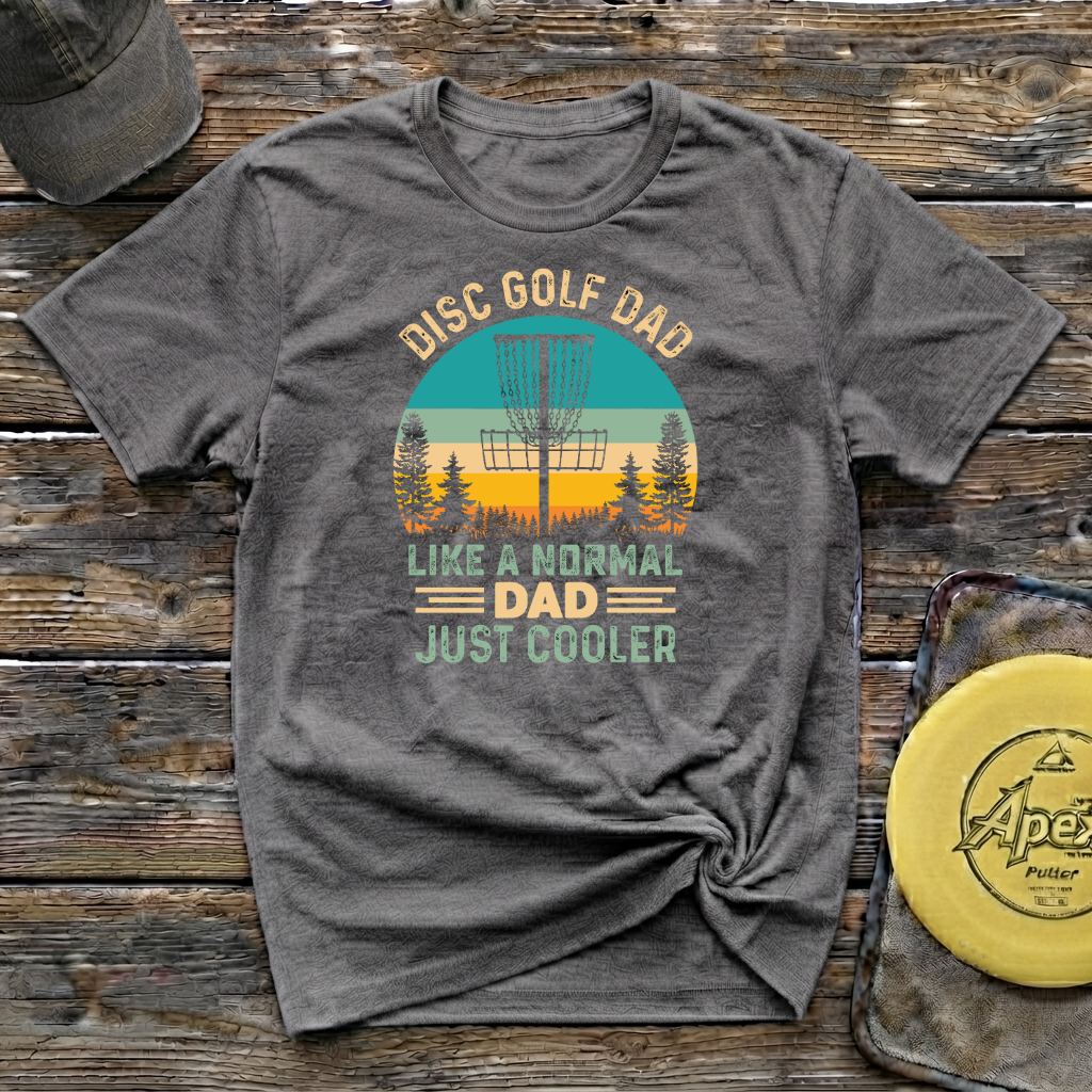 Disc Golf Dad Vintage Disc Golf T-Shirt
