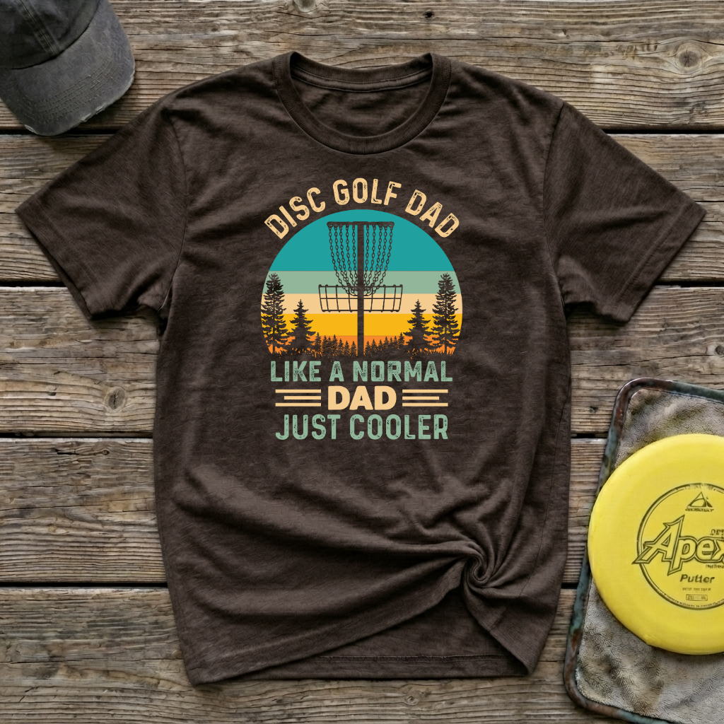 Disc Golf Dad Vintage Disc Golf T-Shirt