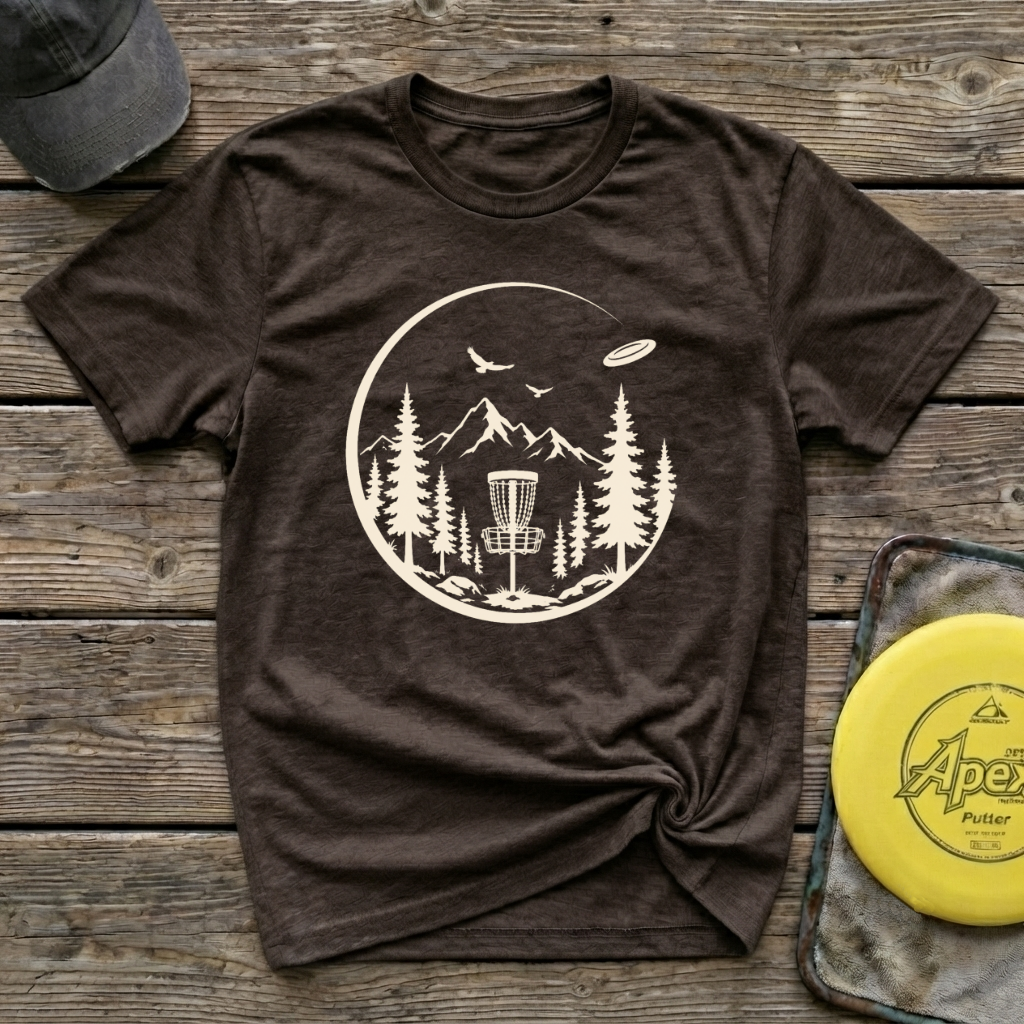 PNW Patch Vintage Disc Golf T-Shirt