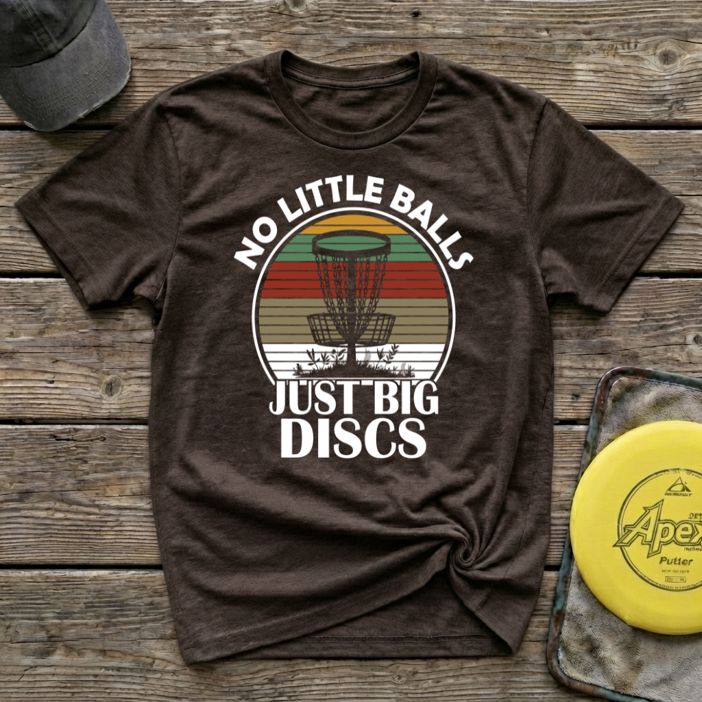 Just Big Discs Vintage Disc Golf T-Shirt