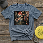Anime Style Vintage Disc Golf T-Shirt