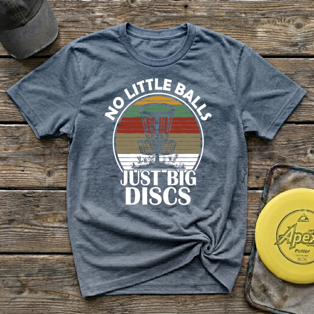 Just Big Discs Vintage Disc Golf T-Shirt