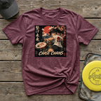 Anime Style Female Vintage Disc Golf T-Shirt