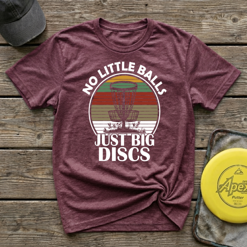 Just Big Discs Vintage Disc Golf T-Shirt