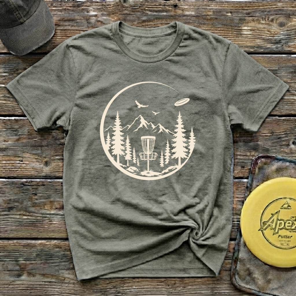 PNW Patch Vintage Disc Golf T-Shirt