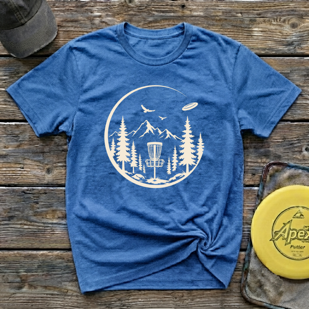 PNW Patch Vintage Disc Golf T-Shirt