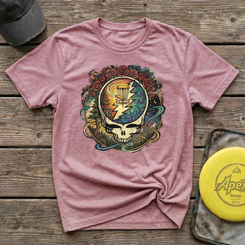 Ace Your Face Vintage Disc Golf T-Shirt