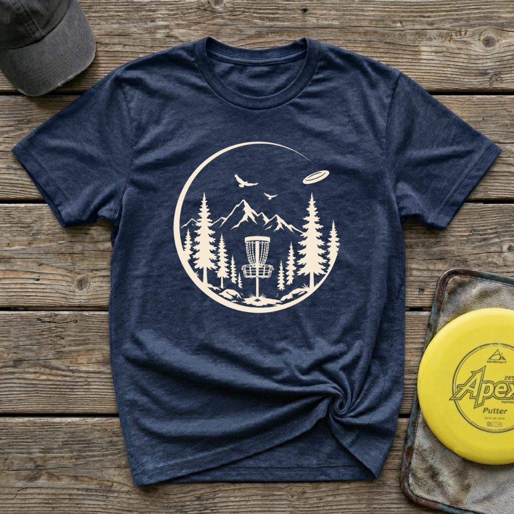 PNW Patch Vintage Disc Golf T-Shirt