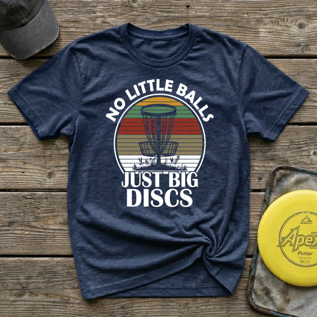 Just Big Discs Vintage Disc Golf T-Shirt