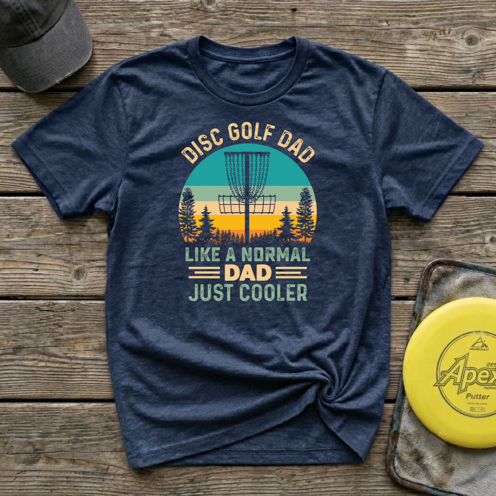 Disc Golf Dad Vintage Disc Golf T-Shirt