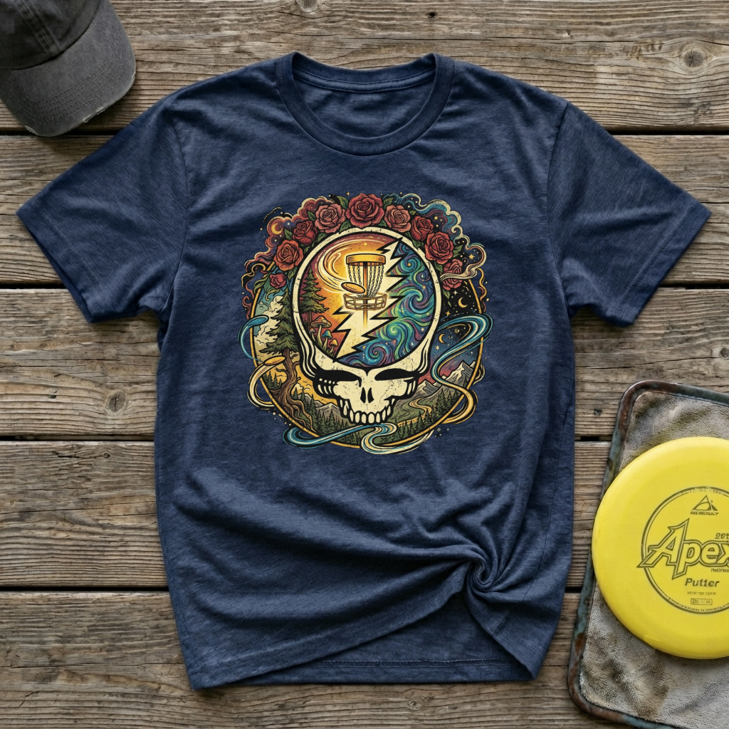 Ace Your Face Vintage Disc Golf T-Shirt