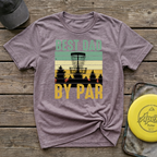 Best Dad By Par Vintage Disc Golf T-Shirt
