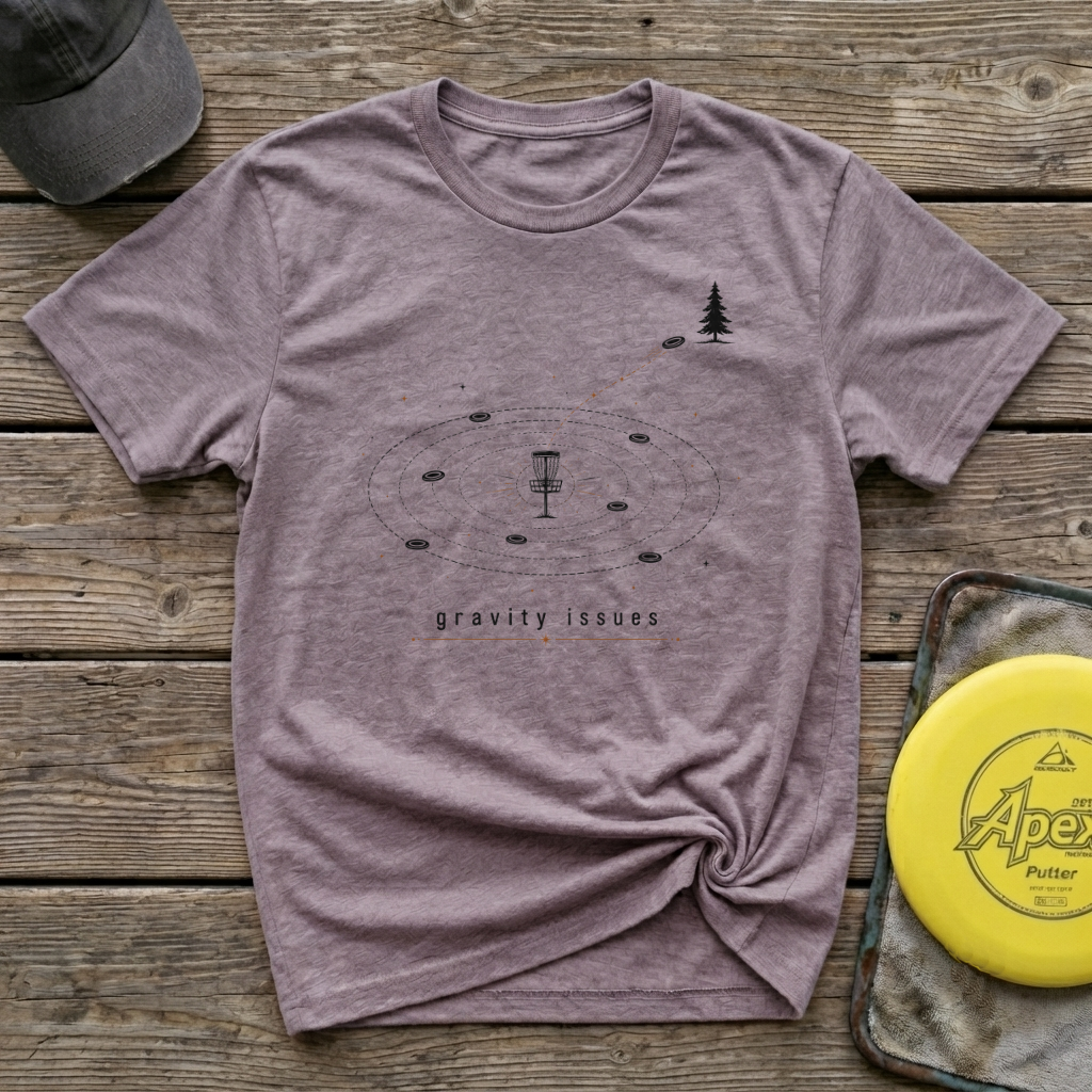 Gravity Issues Vintage Disc Golf T-Shirt