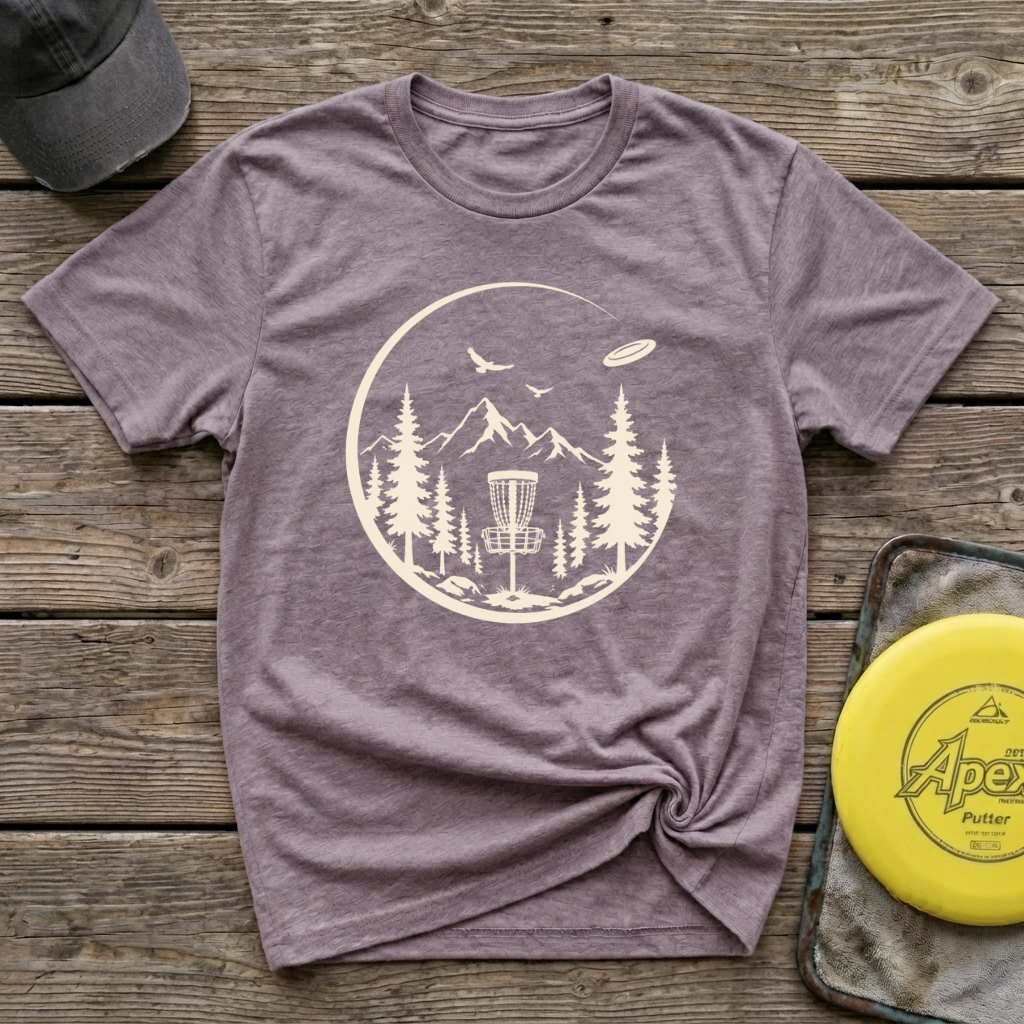 PNW Patch Vintage Disc Golf T-Shirt