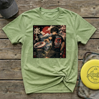 Anime Style Vintage Disc Golf T-Shirt