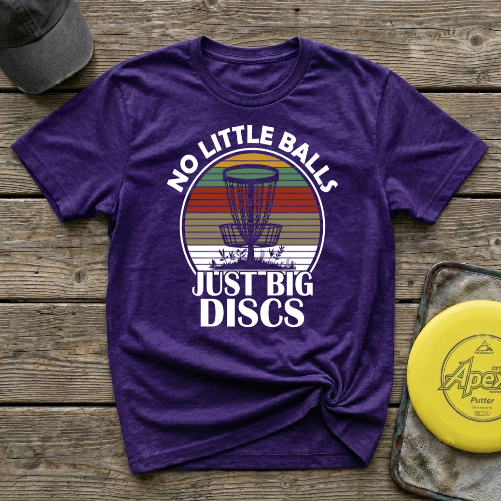 Just Big Discs Vintage Disc Golf T-Shirt